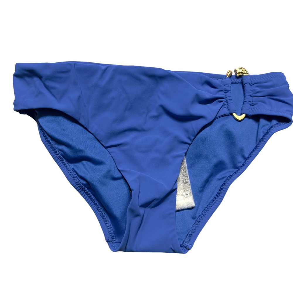 NATORI SWIM BIKINI BOTTOM IN COBALT